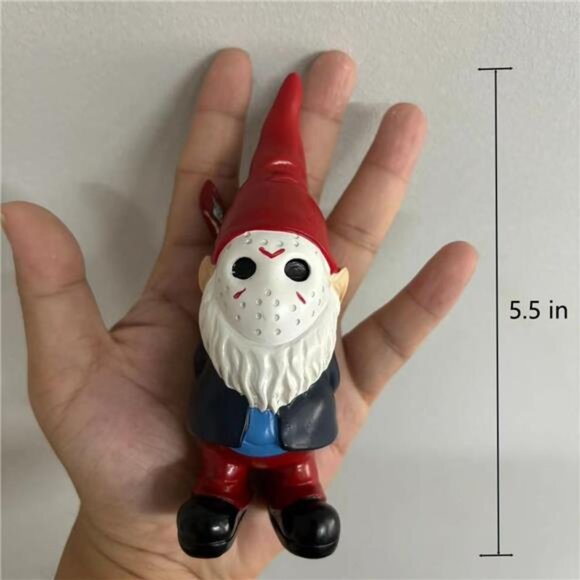 Horror Decor Halloween Decorations Indoor Garden Gnome Garden Statue Home Décor - Picture 2 of 8